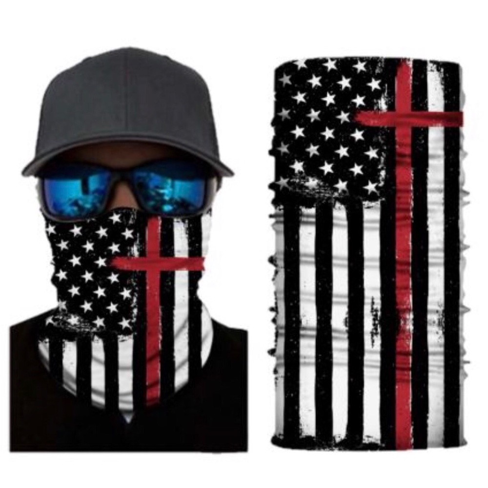 Fireman Neck Gaiter Face Mask New